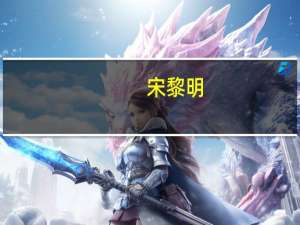 宋黎明(关于宋黎明简述)