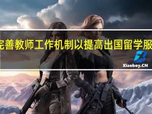 完善教师工作机制以提高出国留学服务质量