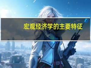 宏观经济学的主要特征（宏观经济学主要研究哪些宏观经济现象）