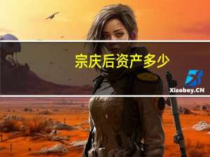 宗庆后资产多少