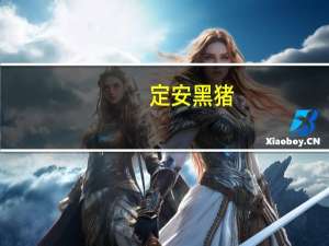 定安黑猪(关于定安黑猪简述)