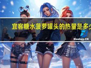 宜客 糖水菠萝罐头的热量是多少