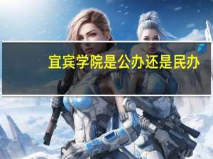 宜宾学院是公办还是民办