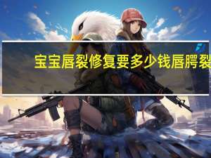 宝宝唇裂修复要多少钱 唇腭裂可以修复吗