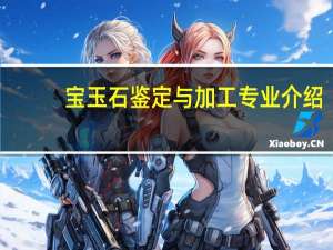 宝玉石鉴定与加工专业介绍