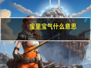 宝里宝气什么意思