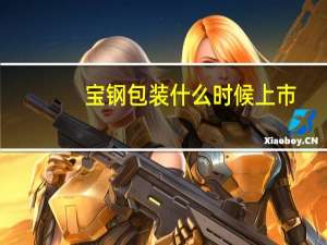 宝钢包装什么时候上市