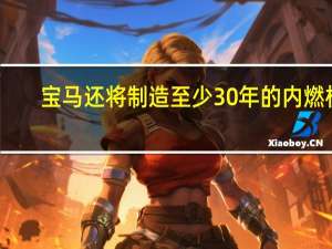 宝马还将制造至少30年的内燃机