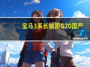 宝马3系长轴距G20国产