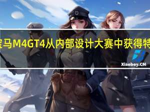 宝马M4 GT4从内部设计大赛中获得特殊装备