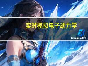实时模拟电子动力学