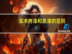 实木烤漆和免漆的区别