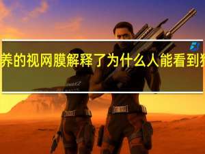 实验室培养的视网膜解释了为什么人能看到狗看不到的颜色