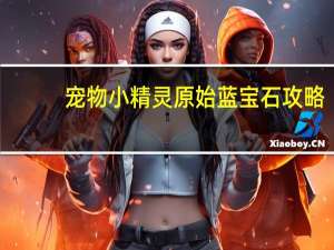 宠物小精灵原始蓝宝石攻略