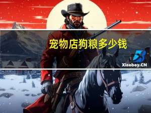 宠物店狗粮多少钱