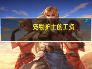 宠物护士的工资