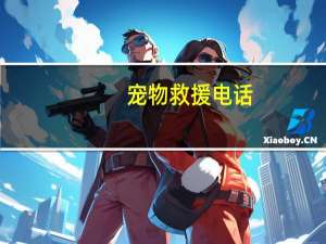 宠物救援电话