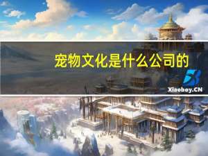 宠物文化是什么公司的