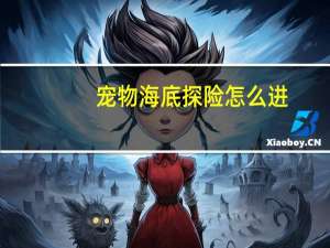 宠物海底探险怎么进