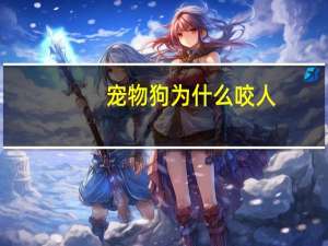 宠物狗为什么咬人