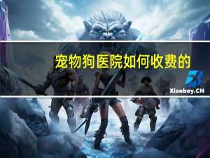 宠物狗医院如何收费的