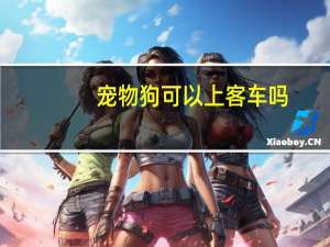 宠物狗可以上客车吗