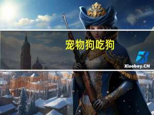宠物狗吃狗