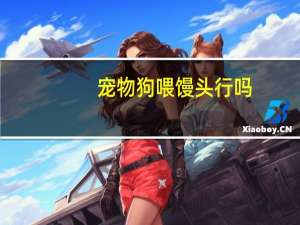 宠物狗喂馒头行吗