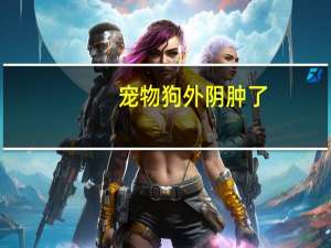 宠物狗外阴肿了