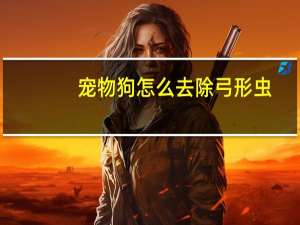 宠物狗怎么去除弓形虫