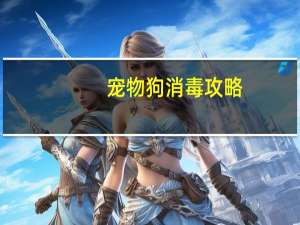 宠物狗消毒攻略