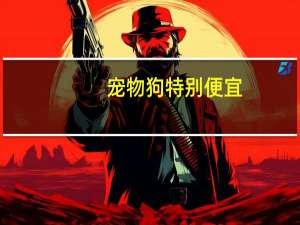 宠物狗特别便宜