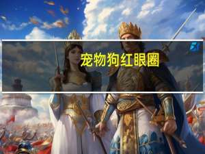 宠物狗红眼圈