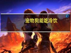 宠物狗能吃冷饮