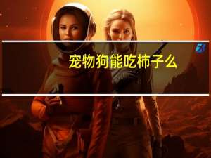 宠物狗能吃柿子么