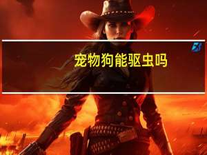 宠物狗能驱虫吗