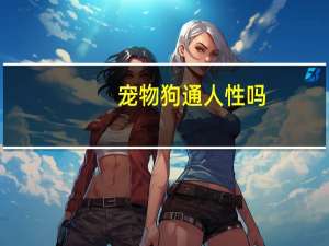 宠物狗通人性吗