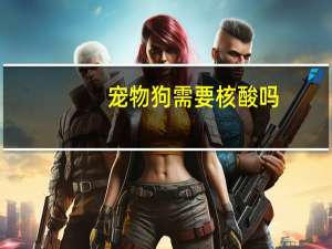 宠物狗需要核酸吗
