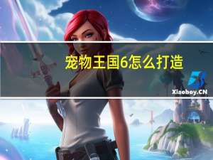 宠物王国6怎么打造