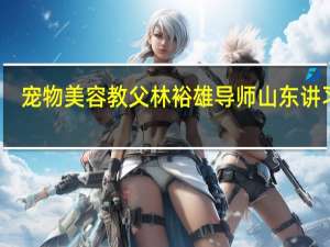 宠物美容教父林裕雄导师山东讲习会
