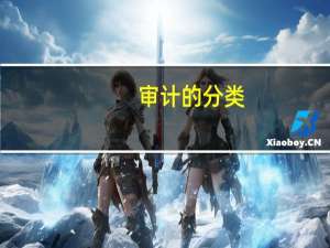 审计的分类