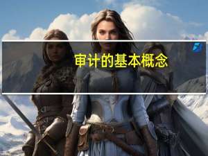 审计的基本概念