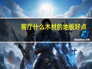 客厅什么木材的地板好点