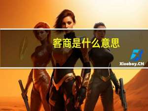 客商是什么意思
