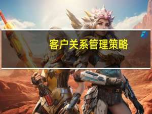 客户关系管理策略
