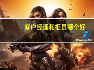客户经理和柜员哪个好
