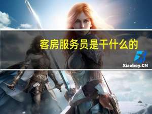 客房服务员是干什么的