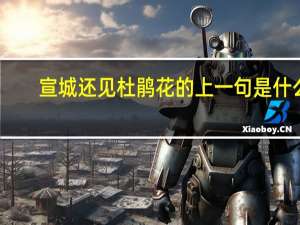 宣城还见杜鹃花的上一句是什么