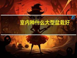 室内种什么大型盆栽好