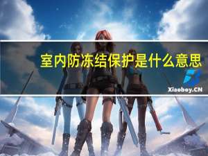 室内防冻结保护是什么意思